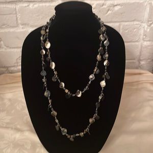 Black abalone beautiful color beads (OLCC)